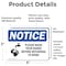 Signmission Safety Culture Sign, 5 in Width, Vinyl Decal, Rectangle OS-2PACK-NS-D-35-L-17647 - alternate 2
